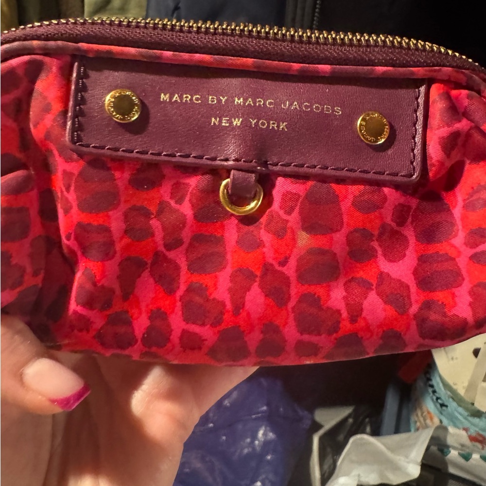 Marc by Marc Jacobs Leopard Print Cosmetic Pouch